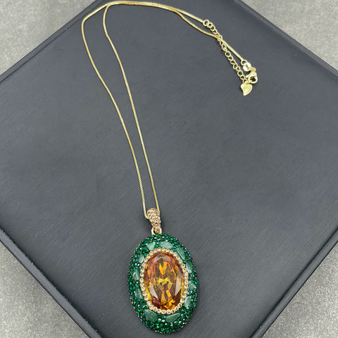 Natural Turkish Sultan Stone & Green Aventurine Jewelry Set