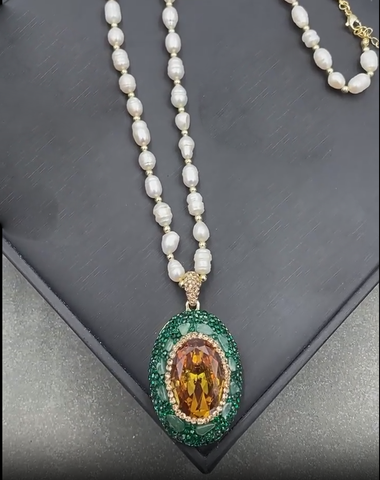 Natural Turkish Sultanite Jewelry Set