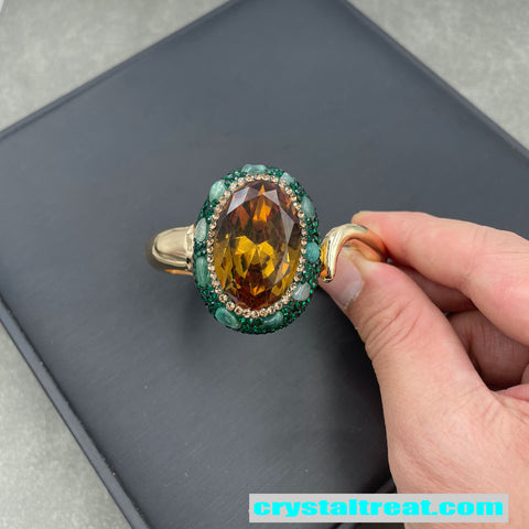 Natural Turkish Sultanite Jewelry Set