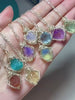 Natural Sky Whisper Blue Topaz Alternative Wire-Wrapped Pendant